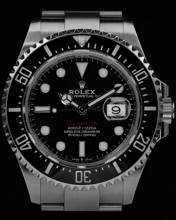 2024 Rolex Sea-Dweller "Red Letters" 43MM Black Dial Oyster Bracelet (126600)