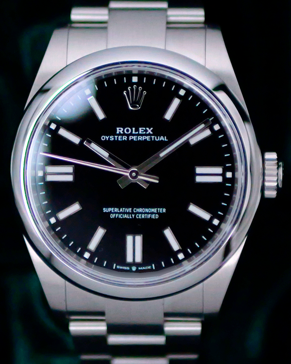 2025 Rolex Oyster Perpetual 41MM Black Dial Oyster Bracelet (134300)