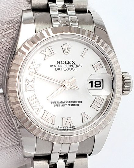 2017 Rolex Lady-Datejust 26MM White Dial Jubilee Bracelet (179174)