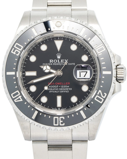 Rolex Sea-Dweller 43MM Black Dial Oyster Bracelet (126600)