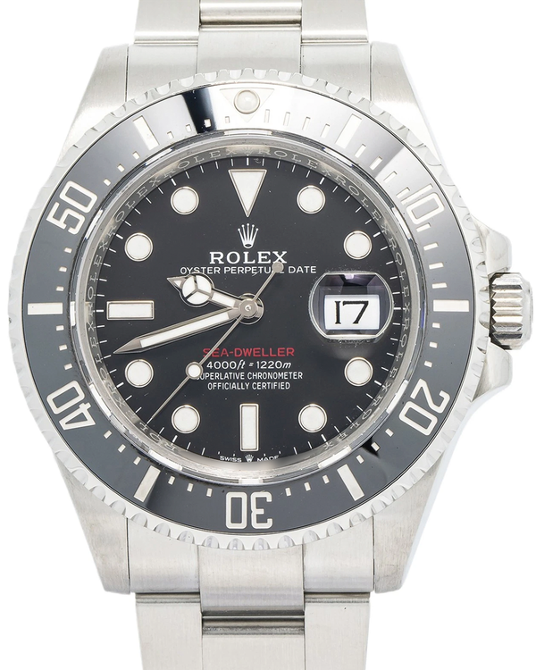 Rolex Sea-Dweller 43MM Black Dial Oyster Bracelet (126600)
