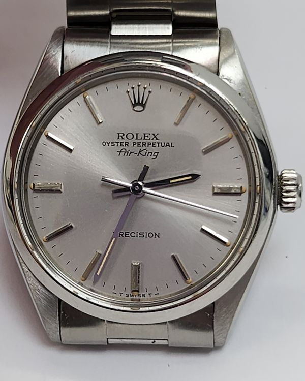 Rolex Air-King 34MM Silver Dial Oyster Bracelet (5500)