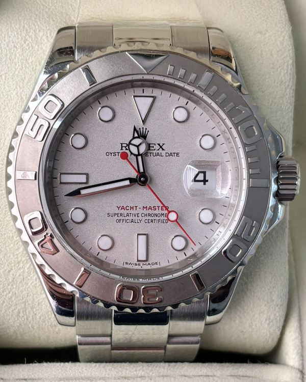2011 Rolex Yacht-Master 40MM Silver Dial Oyster Bracelet (16622)