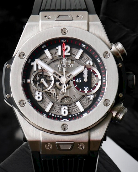 Hublot Big Bang Unico 45MM Skeleton Dial Rubber Strap (411.NX.1170.RX)