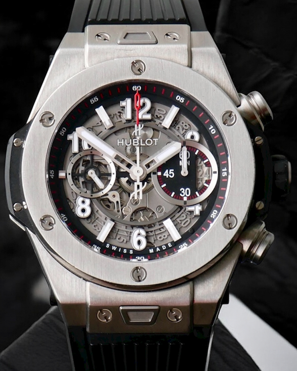 Hublot Big Bang Unico 45MM Skeleton Dial Rubber Strap (411.NX.1170.RX)