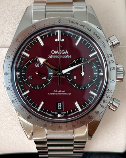 2025 Omega Speedmaster '57 40.5MM Red Dial Steel Bracelet (332.10.41.51.11.001)