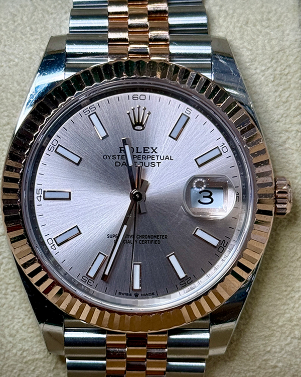 Rolex Datejust 41MM Sundust Dial Two-Tone Jubilee Bracelet (126331)