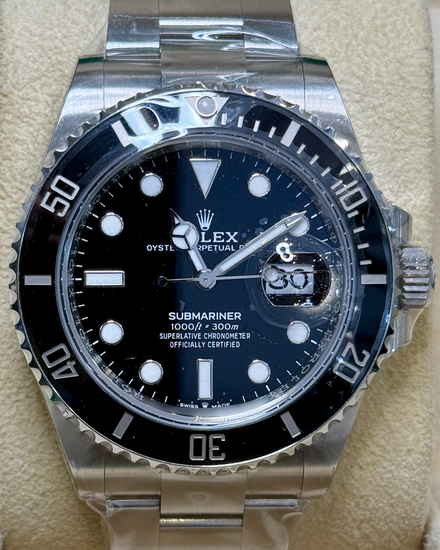2024 Rolex Submariner Date 41MM Black Dial Oyster Bracelet (126610LN)