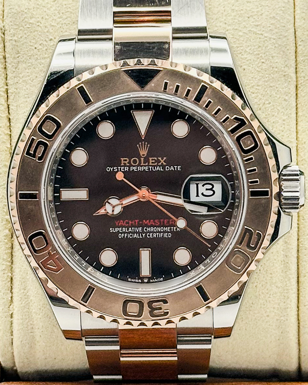 2023 Rolex Yacht-Master 40MM Black Dial Two-Tone Oyster Bracelet (126621)