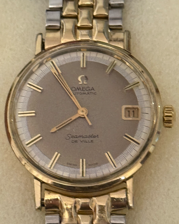 No Reserve - Omega Seamaster DeVille 34MM Silver Dial Steel Bracelet (135.010)
