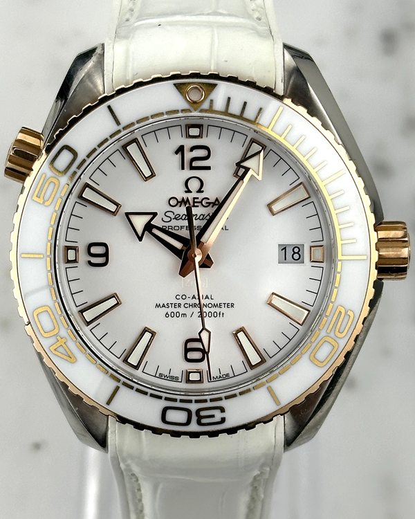 Omega Seamaster Planet Ocean 600M 39.5MM White Dial Rubber Strap (215.23.40.20.04.001)