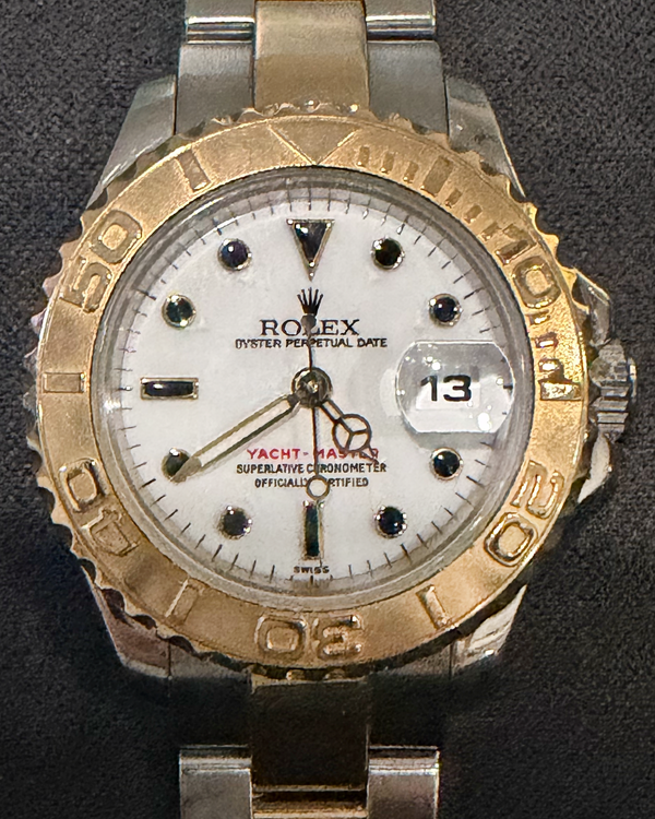 2000 Rolex Yacht-Master 29MM White "Swiss Only" Dial Two-Tone Oyster Bracelet (69623)