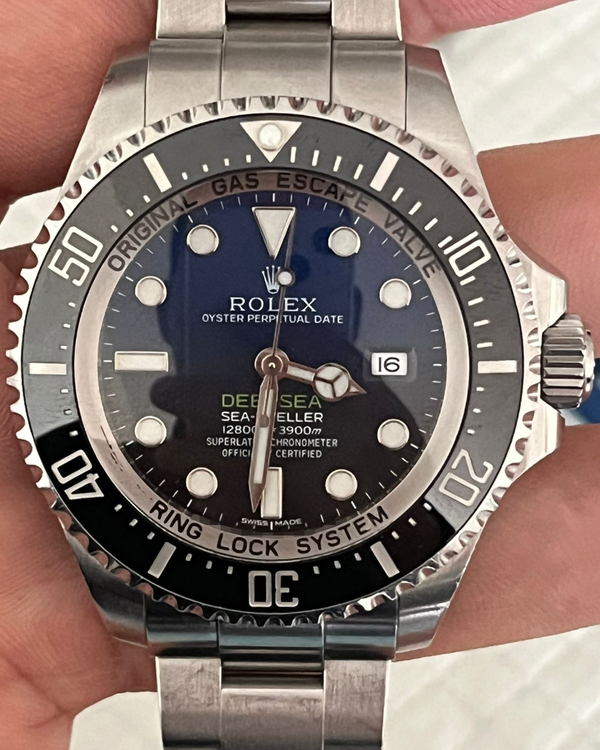 Rolex Sea-Dweller Deepsea "James Cameron" 44MM Blue Dial Oyster Bracelet (116660)