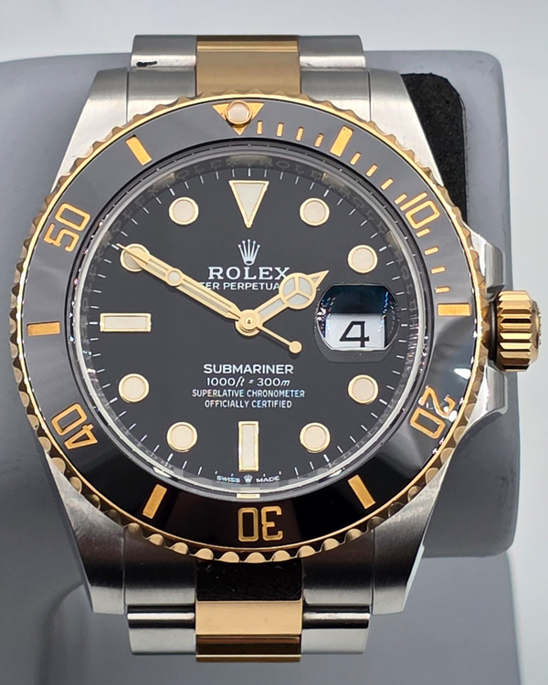 2023 Rolex Submariner Date 41MM Black Dial Two-Tone Oyster Bracelet (126613LN)