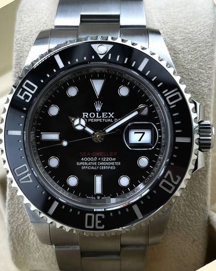 2023 Rolex Sea-Dweller "Red Letters" 43MM Black Dial Oyster Bracelet (126600)