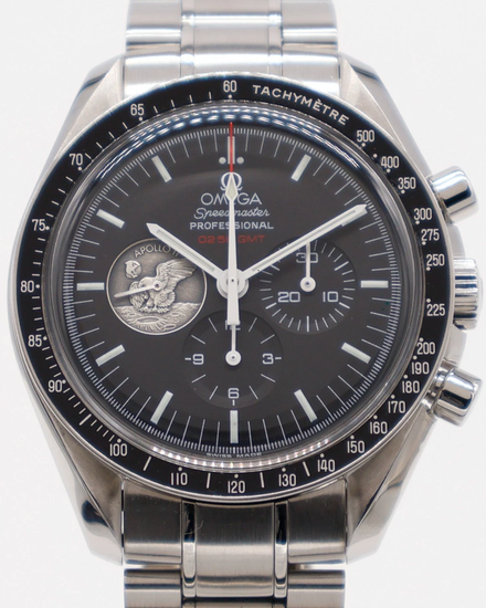 Omega Speedmaster Professional Moonwatch Apollo 11 40th Anniversary L.E. 42MM Black Dial Steel Bracelet (311.30.42.30.01.002)