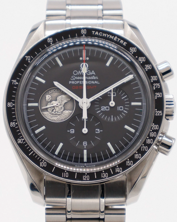 Omega Speedmaster Professional Moonwatch Apollo 11 40th Anniversary L.E. 42MM Black Dial Steel Bracelet (311.30.42.30.01.002)