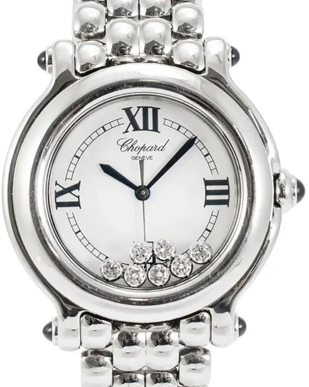 Chopard Happy Sport 32MM Quartz White Dial Steel Bracelet (8236)