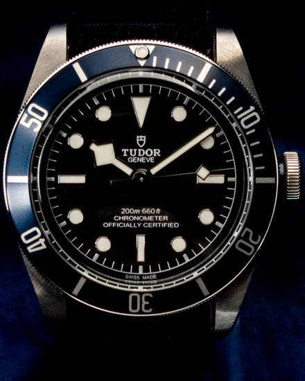 2020 Tudor Black Bay 41MM Black Dial Textile Strap (79230B)