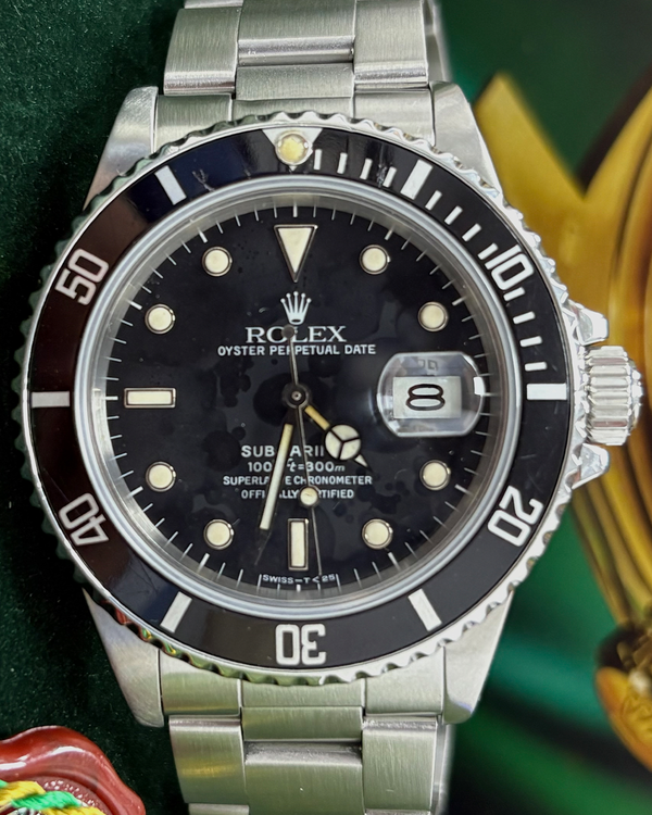 Rolex Submariner Date 40MM Black Dial Oyster Bracelet (168000)