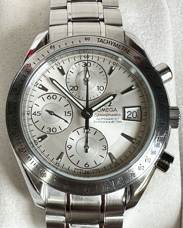 2009 Omega Speedmaster Day-Date 40MM Silver Dial Steel Bracelet (3211.30.00)