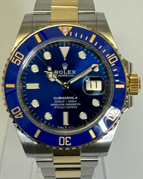 2025 Rolex Submariner Date "Bluesy" 41MM Blue Dial Two-Tone Oyster Bracelet (126613LB)