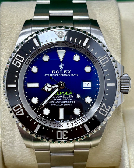 2018 Rolex Sea-Dweller Deepsea "James Cameron" 44MM Blue Dial Oyster Bracelet (126660)