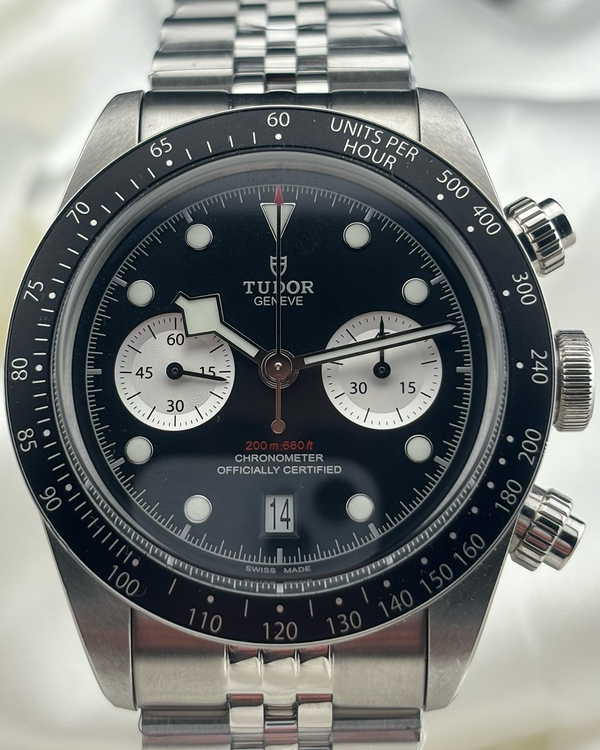 2024 Tudor Black Bay Chrono 41MM Black Dial Aftermarket Steel Bracelet (79360N)