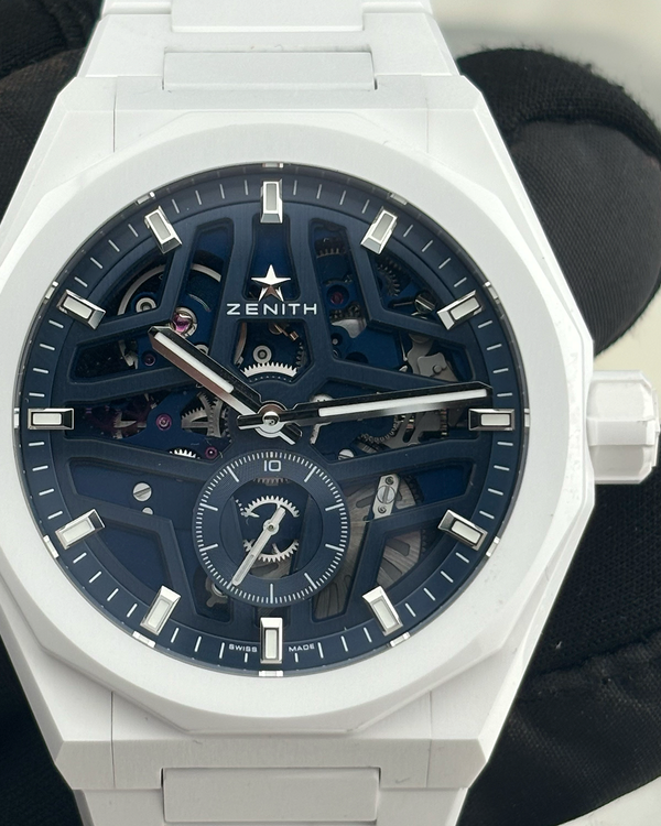 2025 Zenith Defy Skyline 41MM Skeleton Dial Ceramic Bracelet (49.9301.3620/79.I001)