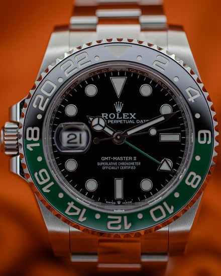 2024 Rolex GMT-Master II "Sprite" 40MM Black Dial Oyster Bracelet (126720VTNR)