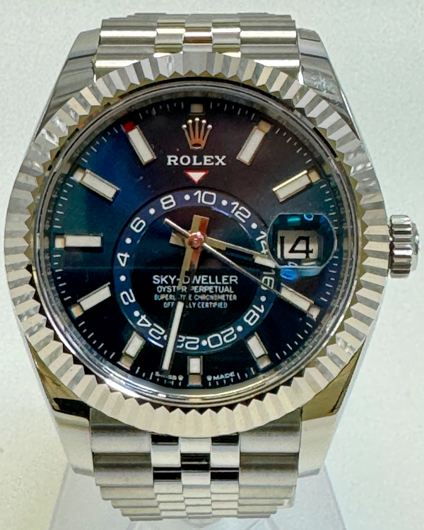 2025 Rolex Sky-Dweller 42MM Blue Dial Jubilee Bracelet (336934)