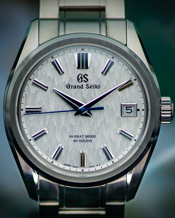 2021 Grand Seiko Evolution 9 "White Birch Shirakaba" 40MM White Dial Steel Bracelet (SLGH005)