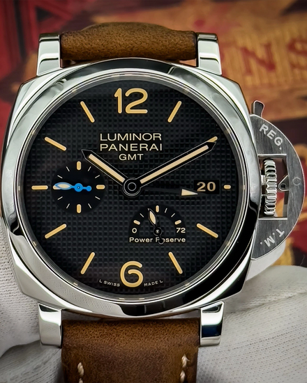 2019 Panerai Luminor 1950 3 Days 42MM Black Dial Leather Strap (PAM01537)
