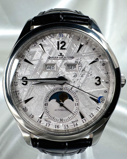 2017 Jaeger-LeCoultre Master Calendar 39MM Meteorite Dial Leather Strap (Q1558421)
