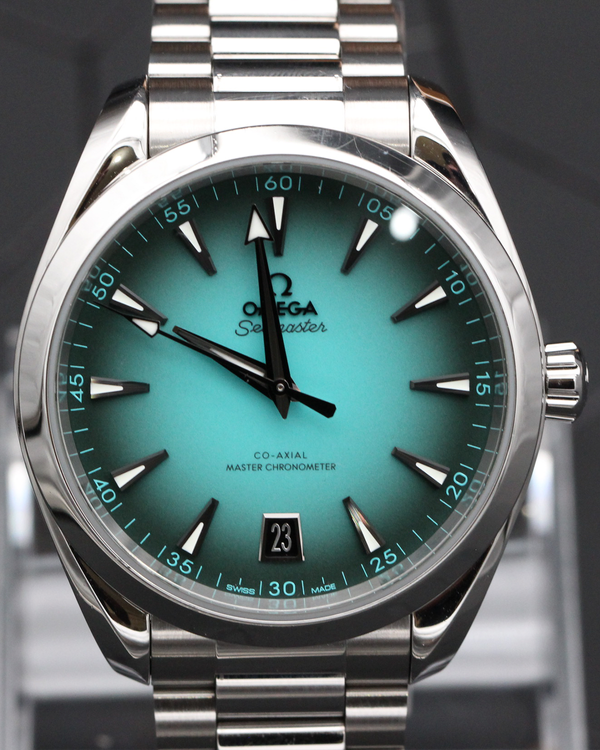 2025 Omega Seamaster Aqua Terra 150M 41MM Turquoise Dial Steel Bracelet (220.10.41.21.03.006)