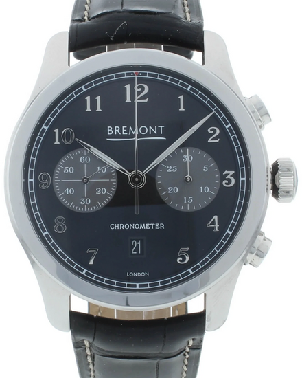 Bremont ALT1-C 43MM Black Dial Leather Strap (ALT1-C-P-BK-R-S)
