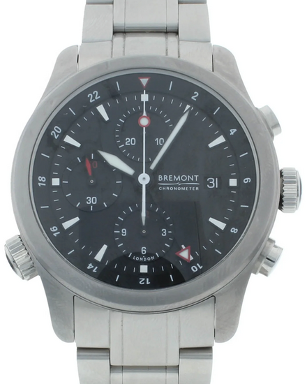 Bremont ALT1-Z Zulu Time 43MM Black Dial Steel Bracelet (ALT1-ZT-BK)