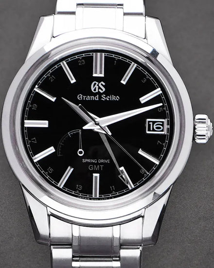 2021 Grand Seiko Elegance "Autumn Kanro" 40MM Black Dial Steel Bracelet (SBGE271)