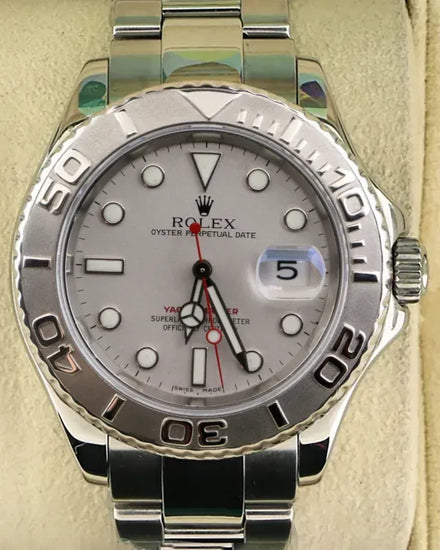 2003 Rolex Yacht-Master 40MM Silver Dial Oyster Bracelet (16622)
