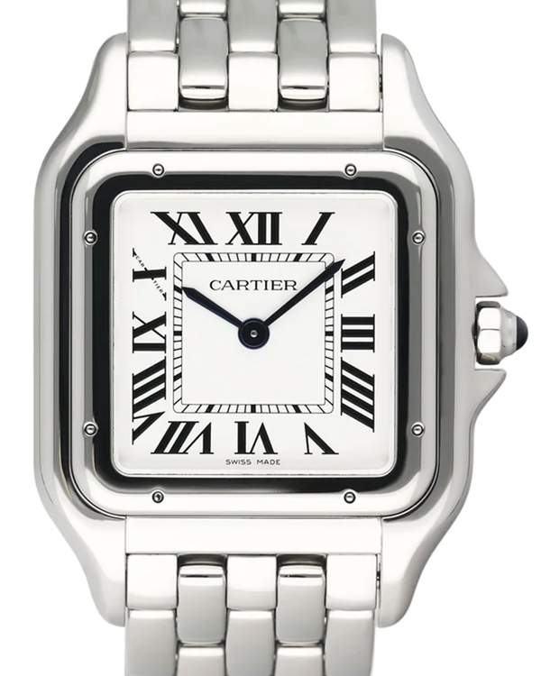 Cartier Panthère De Cartier 31MM Quartz White Dial Steel Bracelet (WSPN0016)