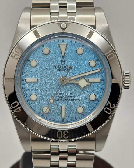 2025 Tudor Black Bay 54 "Lagoon Blue" 37MM Blue Dial Steel Bracelet (79000)