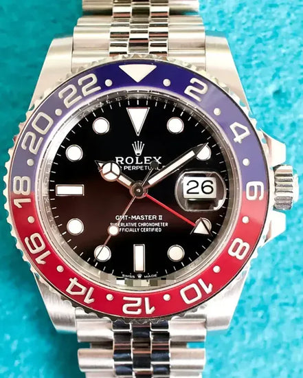 2024 Rolex GMT-Master II "Pepsi" 40MM Black Dial Jubilee Bracelet (126710BLRO)