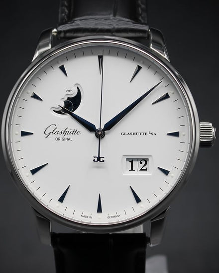 2024 Glashütte Original Senator Excellence Panorama 42MM White Dial Leather Strap (1-36-04-05-02-51)