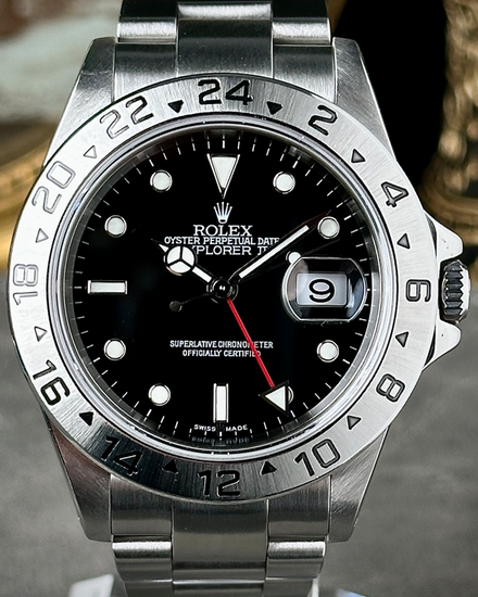 2003 Rolex Explorer II 40MM Black Dial Oyster Bracelet (16570)