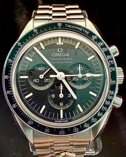 2025 Omega Speedmaster Professional Moonwatch 42MM Black Dial Steel Bracelet (310.30.42.50.01.001)