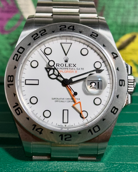 2025 Rolex Explorer II "Polar" 42MM White Dial Oyster Bracelet (226570)