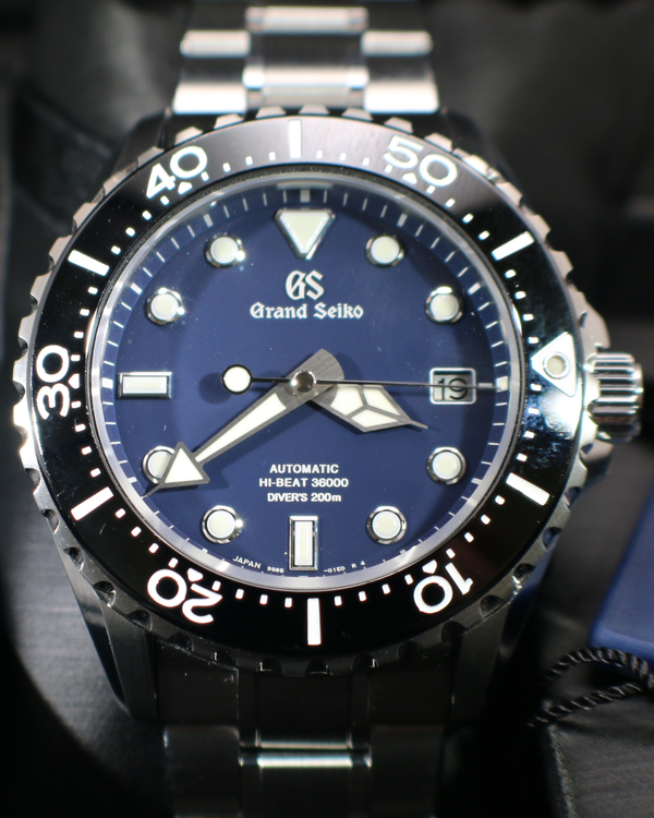 2022 Grand Seiko Sport Hi-Beat 43MM Blue Dial Steel Bracelet (SBGH289G)