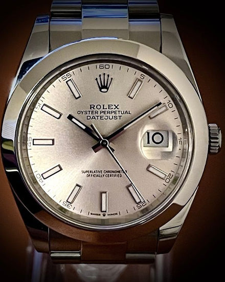 2025 Rolex Datejust 41MM Silver Dial Oyster Bracelet (126300)