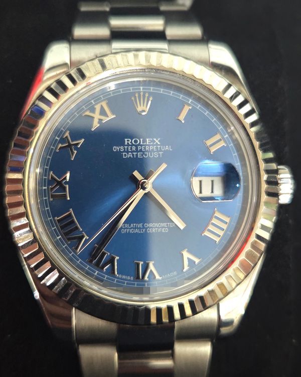Rolex Datejust 41MM Blue Dial Oyster Bracelet (126334)