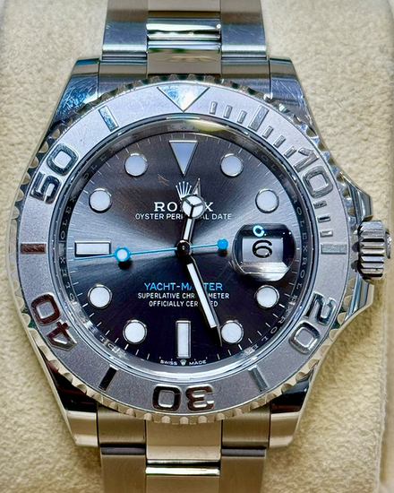 2025 Rolex Yacht-Master 40MM Rhodium Dial Oyster Bracelet (126622)